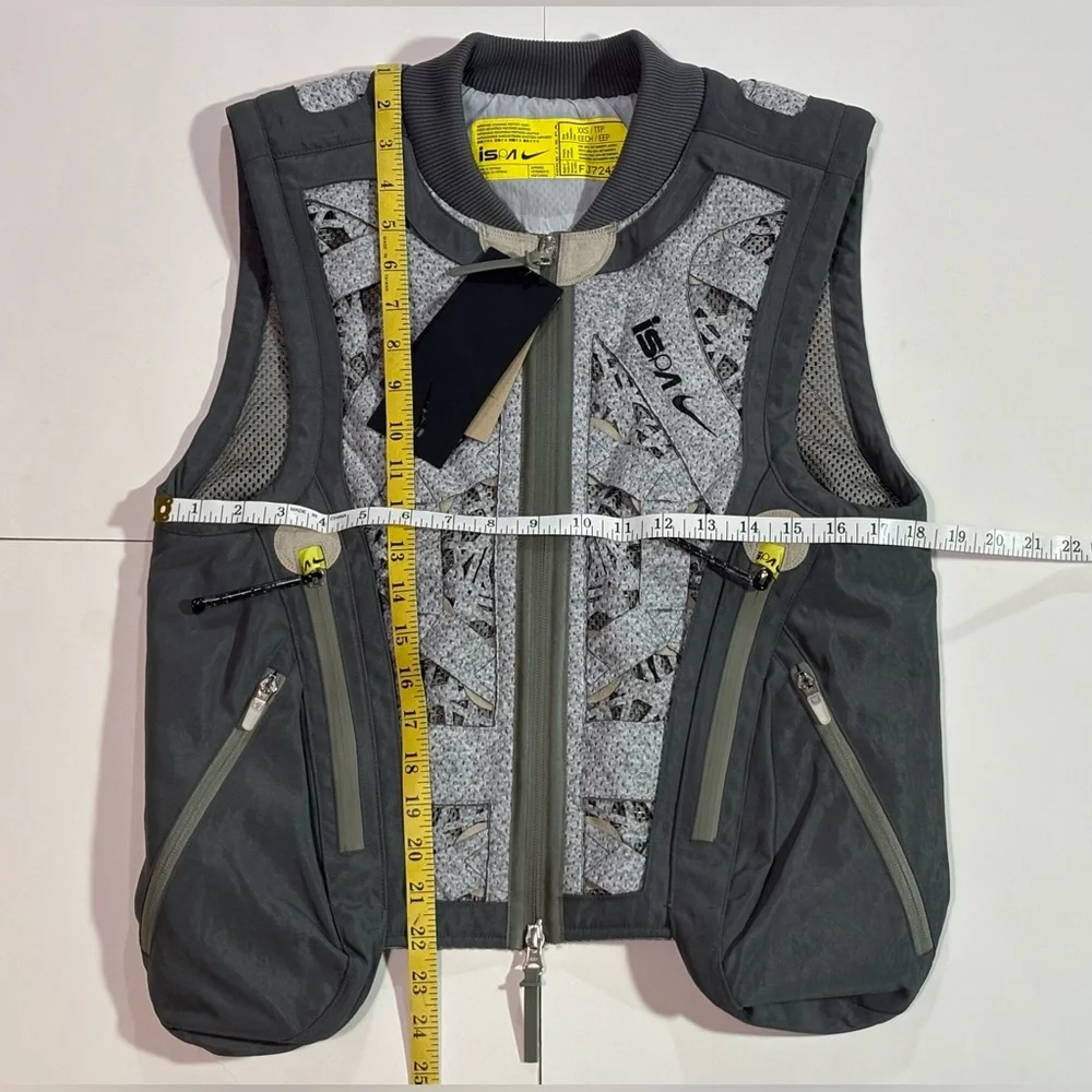 Nike ISPA Metamorph Full Zip Up Utility Vest & Jacket FJ7242-025 2XS XXS NEW NWT